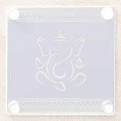 Ganesh Glasuntersetzer (Rückseite)