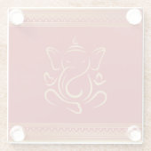 Ganesh Glasuntersetzer (Rückseite)