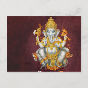 GANESH GLORY POSTKARTE