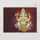 Ganesh Glory Postkarte (Vorderseite)