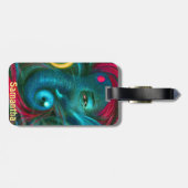 ganesh Gott-Indien hindus Gepäckanhänger (Rückseite horizontal)