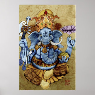 Ganesh Großdruck Poster