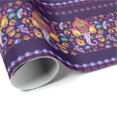 Ganesh Hindu Gott: Feierlich nahtlos Geschenkpapier (Rolleneckpunkt)