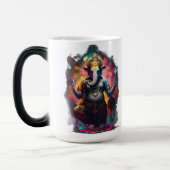 Ganesh Hindu-Mug Verwandlungstasse (Links)