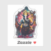 Ganesh Hindu Sticker (Blatt)