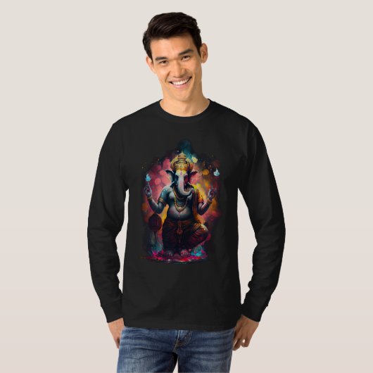 Ganesh Hindu T - Shirt (Vorne ganz)