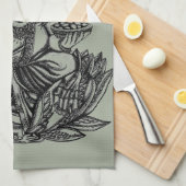 Ganesh Illustration Geschirrtuch (Viertel Falte)