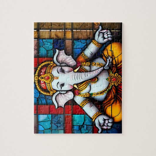 Ganesh Indian God Deity Jigsaw Puzzle (Vertikal)
