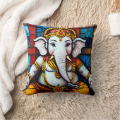 Ganesh Indian God Deity Kissen (Decke)