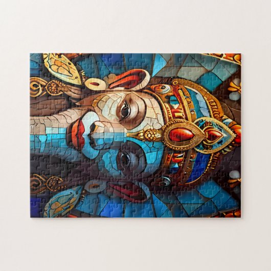 Ganesh Indian God Deity Puzzle (Horizontal)