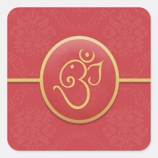Ganesh Indian Sticker (Vorderseite)