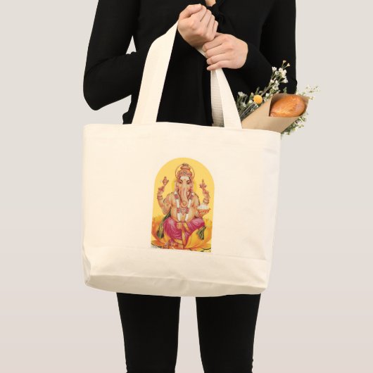 Ganesh Jumbo Stoffbeutel (Vorderseite (Produkt))