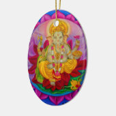 Ganesh Keramik Ornament (Links)