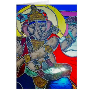 Ganesh Kunst-Karte