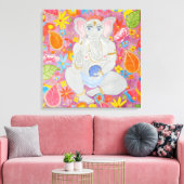 Ganesh Leinwand Poster (Insitu (Wohnzimmer))