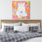 Ganesh Leinwand Poster (Insitu (Schlafzimmer))