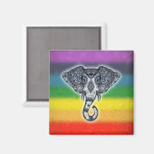 Ganesh Magnet (Vorderseite/Rückseite)