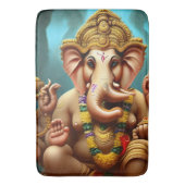 Ganesh nimmt eine Selfie Badematte (Vorderseite Vertikal)