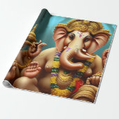 Ganesh nimmt eine Selfie Geschenkpapier (Ungerollt)