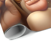 Ganesh nimmt eine Selfie Geschenkpapier (Rolleneckpunkt)