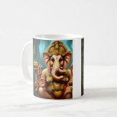 Ganesh nimmt eine Selfie Kaffeetasse (Vorderseite Links)