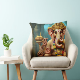 Ganesh nimmt eine Selfie Kissen