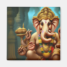 Ganesh nimmt eine Selfie Magnet