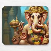 Ganesh nimmt eine Selfie Mousepad (Vorne)