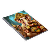 Ganesh nimmt eine Selfie Notizblock (Rechte Seite)