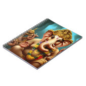 Ganesh nimmt eine Selfie Notizblock (Linke Seite)