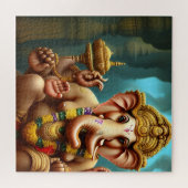 Ganesh nimmt eine Selfie Puzzle (Horizontal)