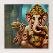 Ganesh nimmt eine Selfie Puzzle (Vertikal)