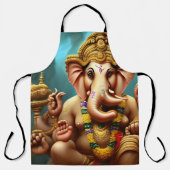 Ganesh nimmt eine Selfie Schürze (Vorderseite)
