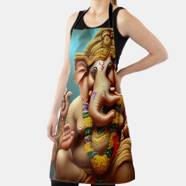 Ganesh nimmt eine Selfie Schürze