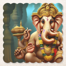 Ganesh nimmt eine Selfie Untersetzer