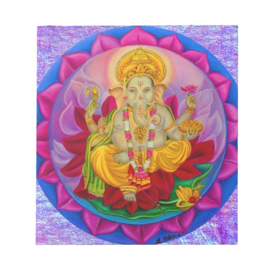 Ganesh Notizblock (Vorderseite)