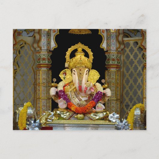 Ganesh Post Card Postkarte (Vorderseite)