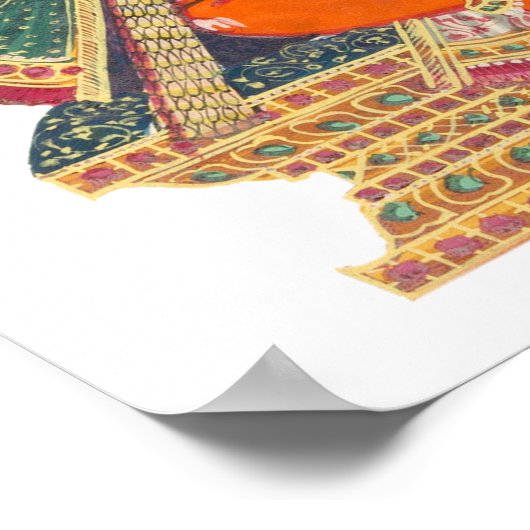 Ganesh Poster (Ecke)