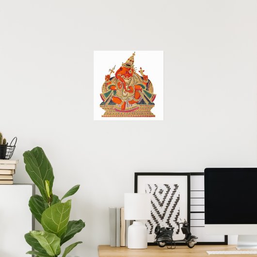 Ganesh Poster (Heimbüro)
