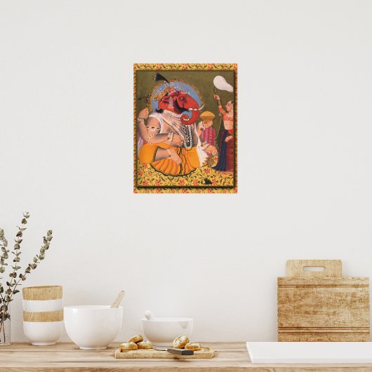 Ganesh Poster, geeignet für Framing oder Display Poster (Küche)