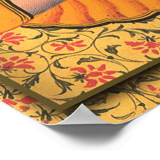 Ganesh Poster, geeignet für Framing oder Display Poster (Ecke)