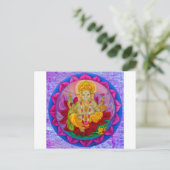 Ganesh Postkarte (Stehend Vorderseite)