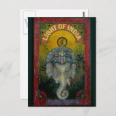 Ganesh Postkarte (Vorne/Hinten)