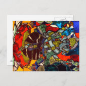 Ganesh Postkarte (Vorne/Hinten)