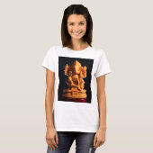 Ganesh - Remover of Obstacles & Symbol of Weisheit T-Shirt (Vorne ganz)