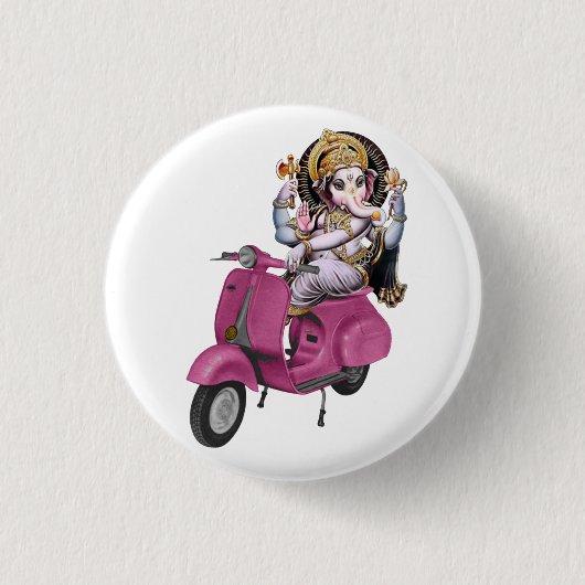 Ganesh Roller II Button (Vorderseite)