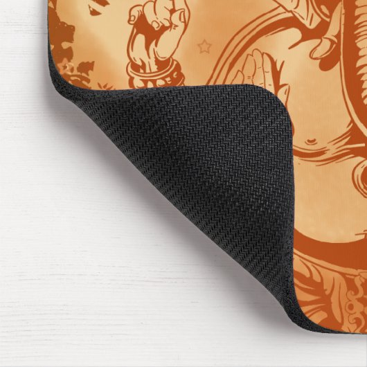 ganesh Rostspritzen Mousepad (Ecke)