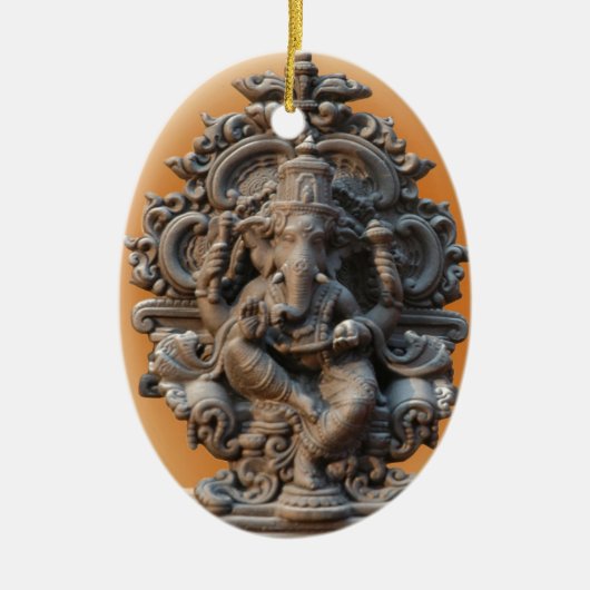 GANESH RUHM KERAMIKORNAMENT (Vorne)