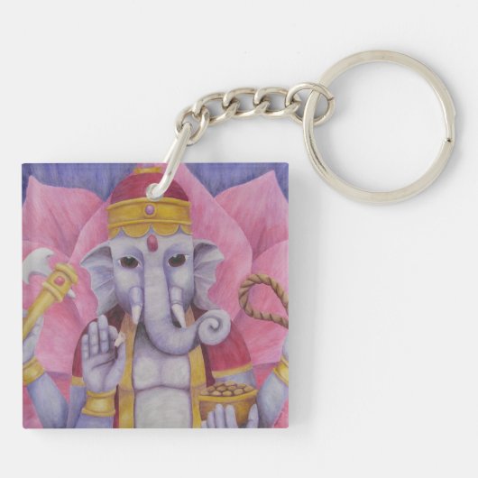 Ganesh Schlüsselanhänger (Rückseite)