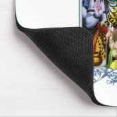 Ganesh, Shiva und Parvati, Lord Ganesha, Durga Mousepad (Ecke)